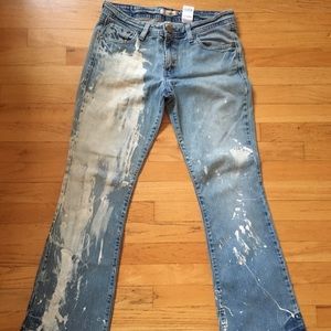 Levi’s Hand Painted 518 Jeans